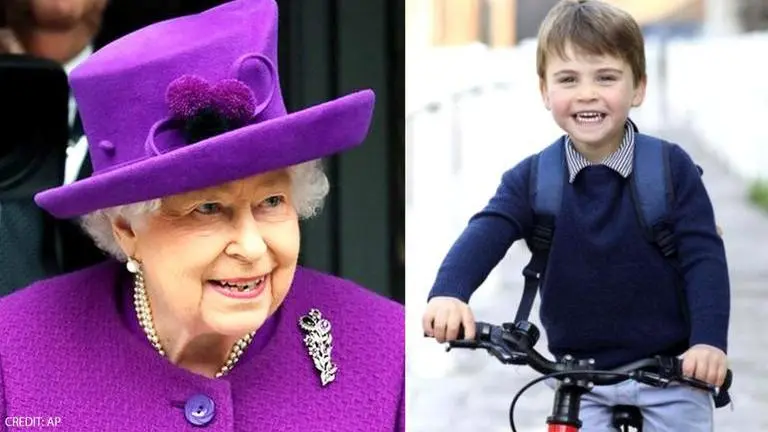 On Prince Louis' Birthday, Royal Family shares cute birthday wish for Kate & William's son Image Credits: AP