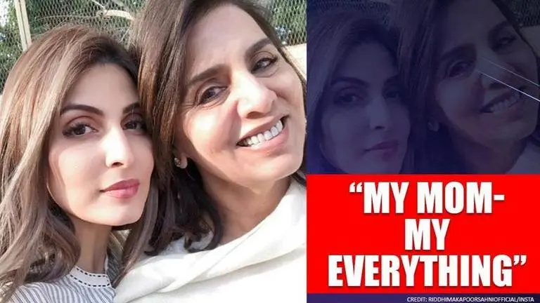 Riddhima Kapoor has 'love & only love' for mom Neetu Kapoor on Mother's Day; see pic Riddhima Kapoor