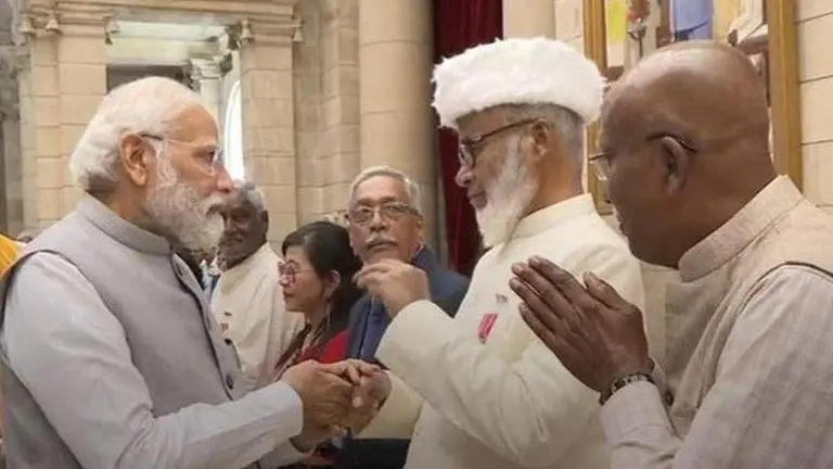 PM Modi proved me wrong: Karnataka artist Rasheed Ahmed Quadri after winning Padma Shri Padma awards