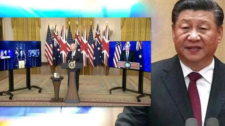 AUKUS: Britain fires back at China for criticising new UK, US, Australia defence alliance CHINA