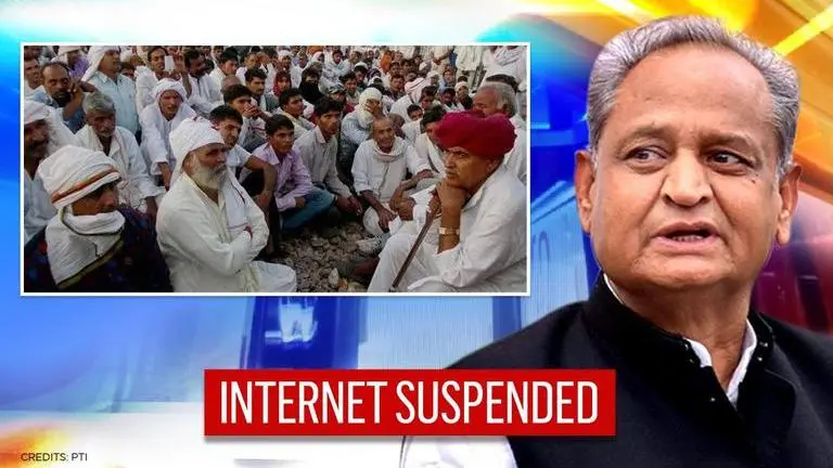 Rajasthan govt snaps internet & mobile services in 5 districts ahead of Gurjar agitation Rajasthan