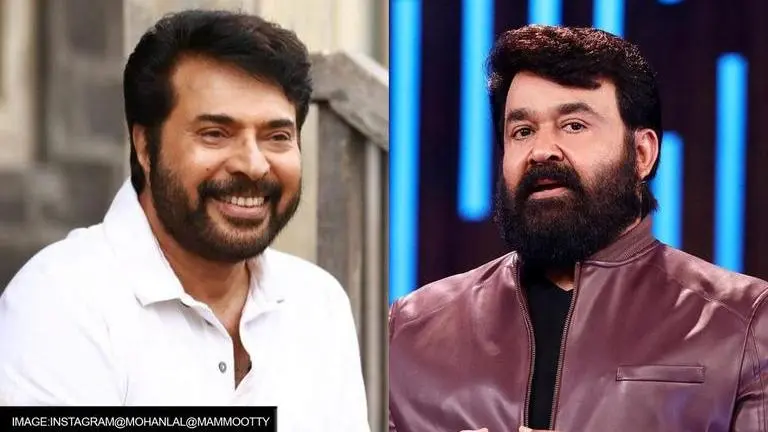 Mammootty & Mohanlal are all smiles in latest pic from latter's new house; Fans react Mammootty