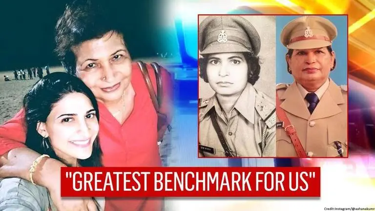 Aahana Kumra's mom achieves another feat at 68 after police, CBI stints; celebs go gaga Aahana Kumra's mom achieves another feat at 68 after police, CBI stints; celebs go gaga