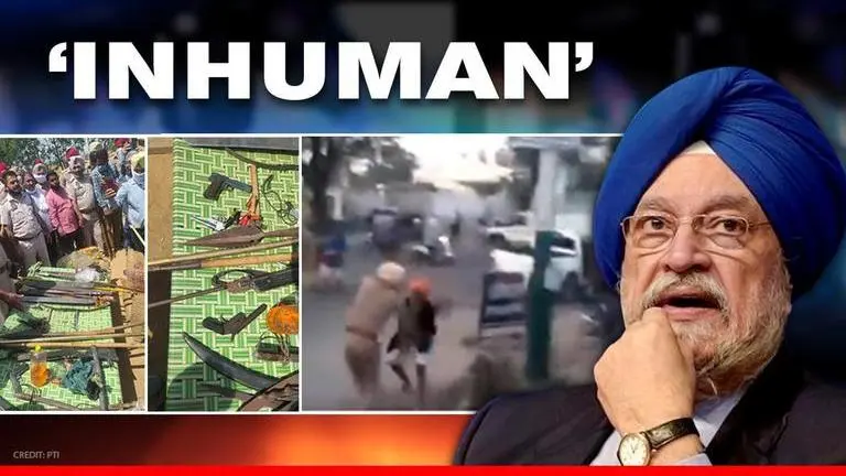 'Anarchists should be brought to justice': Hardeep Singh Puri condemns Patiala attack Union Minister