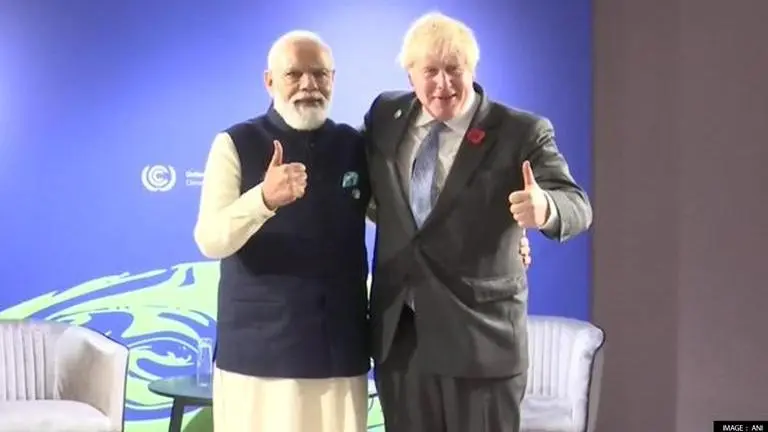 PM Modi & UK PM Boris Johnson hold bilateral; discuss economy, defence & P2P ties PM Modi, Boris Johnson