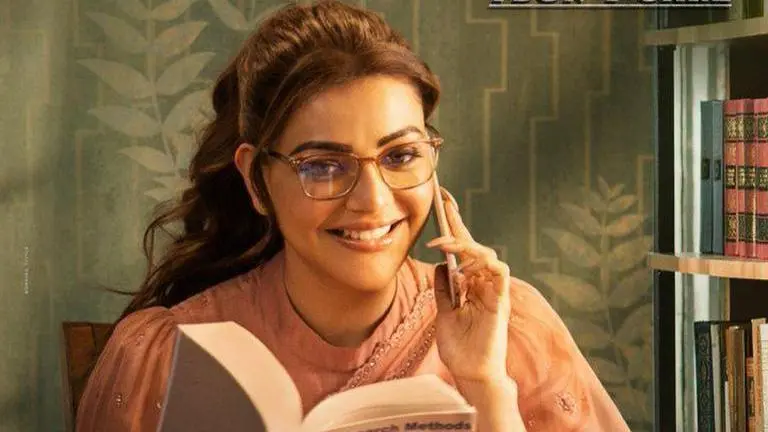 Kajal Aggarwal's first look revealed for Bhagavanth Kesari on her birthday Kajal Aggarwal