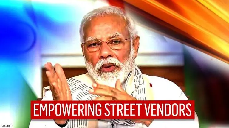 PM Narendra Modi under PM SVANidhi Scheme distributes loan to over 300,000 street vendors PM Modi