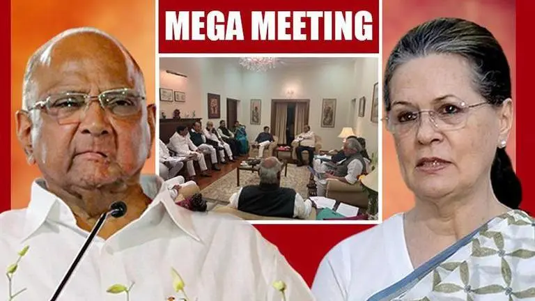 Alliance almost sealed, here’s who all were inside the Cong-NCP meeting Sonia Gandhi