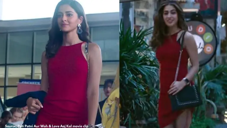 Sara Ali Khan or Ananya Panday: Who looked ravishing in red? Sara Ali Khan