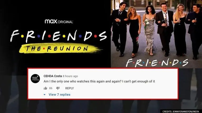 'FRIENDS' Reunion teaser: Berserk fans express excitement, say 'can't get enough of it' 'FRIENDS' Reunion teaser: Berserk fans express excitement, says 'can't get enough of it'