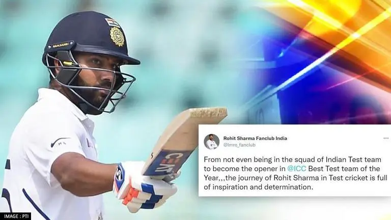 'Rise of Rohit Sharma in Test Cricket': Hitman's place in ICC Team of 2021 lauded by fans Rohit Sharma