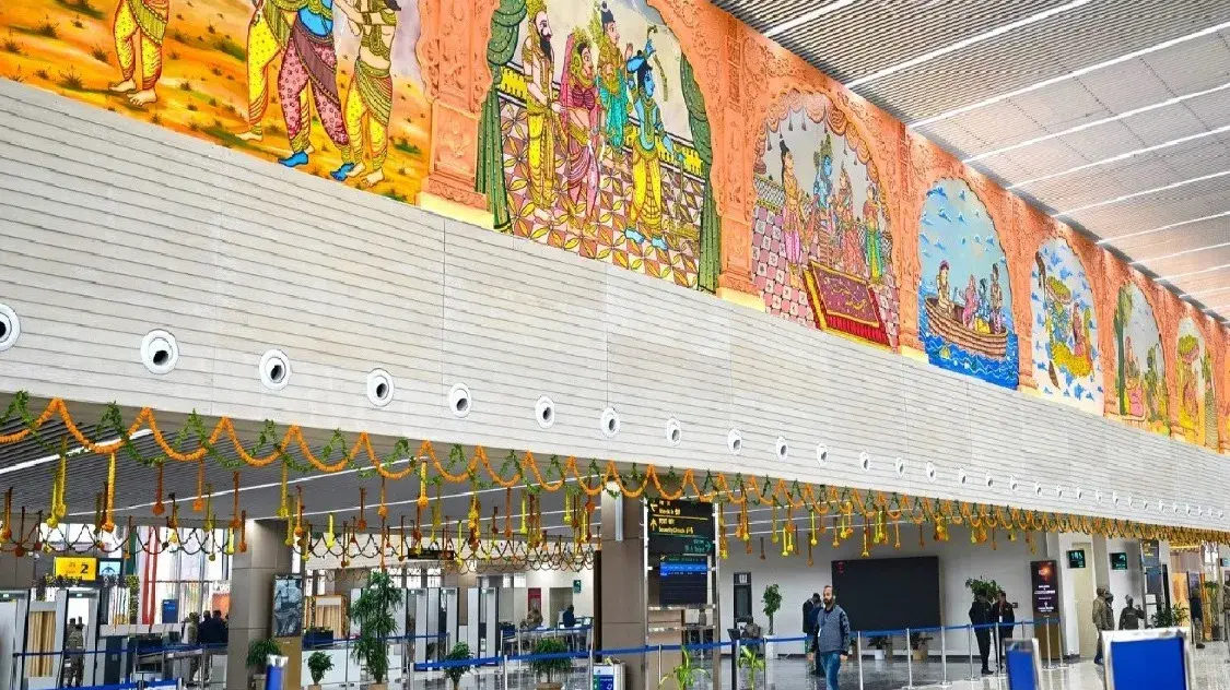 Ayodhya Airport Prepares For Jan 22 Rush, 12 Additional Airports On Standby To Park VIP Jets Ayodhya Airport Ready for Jan 22 Rush, 12 Airports on VIP Jet Standby