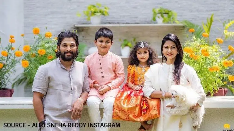 Allu Arjun, Sneha Reddy IG