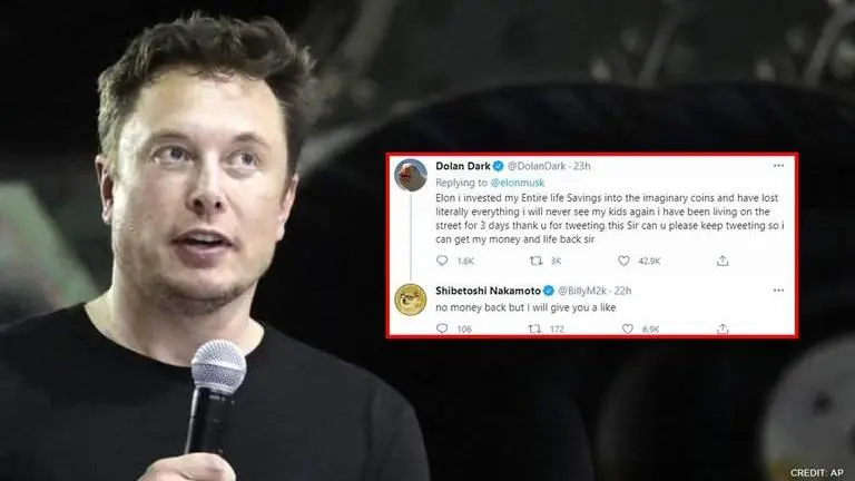 Dogecoin Founder reacts to YouTuber asking for 'Money Back' on Musk's Tweet as market dips Dogecoin