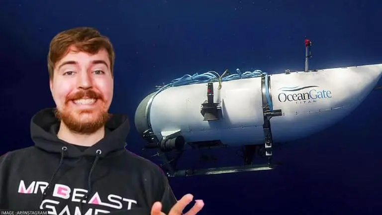 YouTuber MrBeast claims he turned down offer to ride on Titan submersible MrBeast