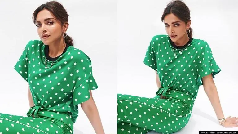 Deepika Padukone exudes retro vibes in green polka-dot jumpsuit at Cannes 2022 Cannes 2022