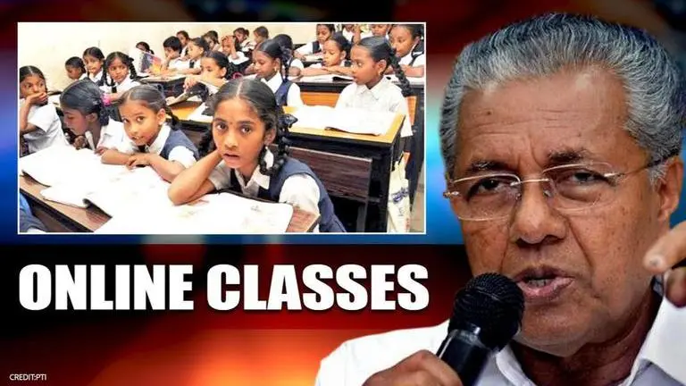 Govt plans to start online classes for school students: Kerala CM online classes