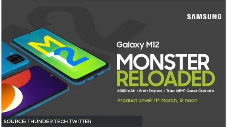 Samsung Galaxy M12: Check out Samsung M12 release date, specifications and more samsung galaxy m12