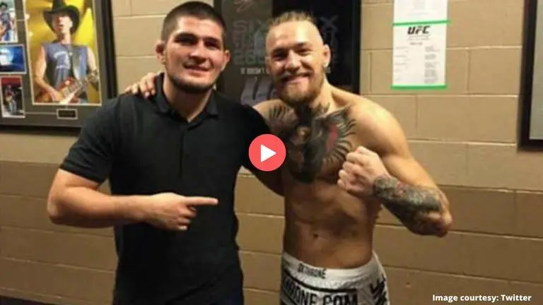 Khabib Nurmagomedov says he could be good friends with Conor McGregor one day: Watch Khabib Nurmagomedov