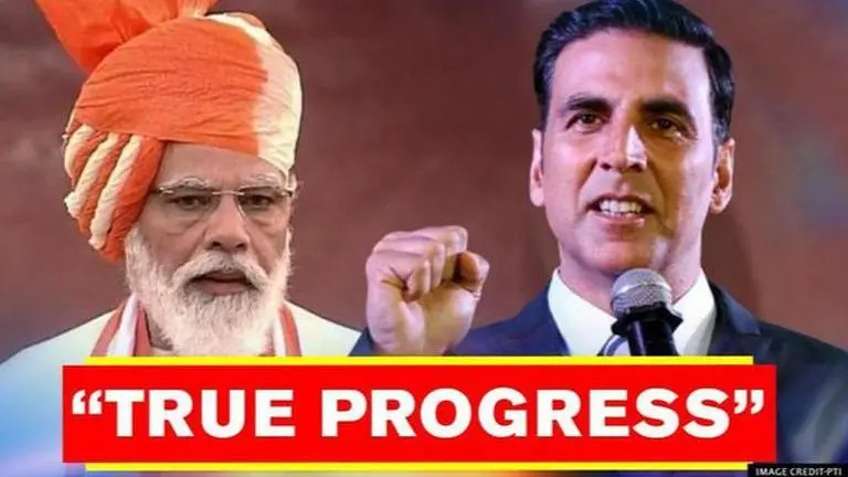 Independence Day: Akshay Kumar hails PM Modi for sanitary pads mention, praises govt work Independence Day: Akshay Kumar hails PM Modi for sanitary pads mention, praises govt work