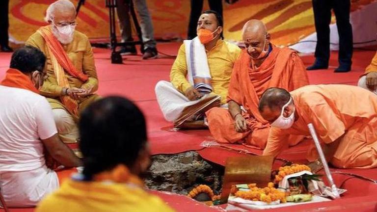 Ram Mandir Bhumi Pujan: Union Ministers commemorate 'historic' ceremony ...