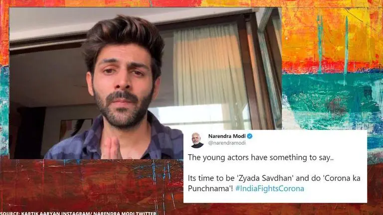 Kartik Aaryan thanks PM Narendra Modi for hailing his monologue video, see post kartik aaryan