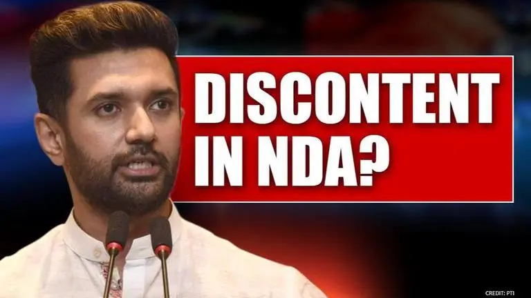 Discontent in Bihar NDA? Paswan's LJP moves away from BJP-JD(U); will launch own manifesto Bihar