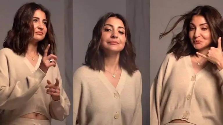 Anushka Sharma is expression queen, exudes fun vibes in latest BTS video from shoot; Watch anushka sharma