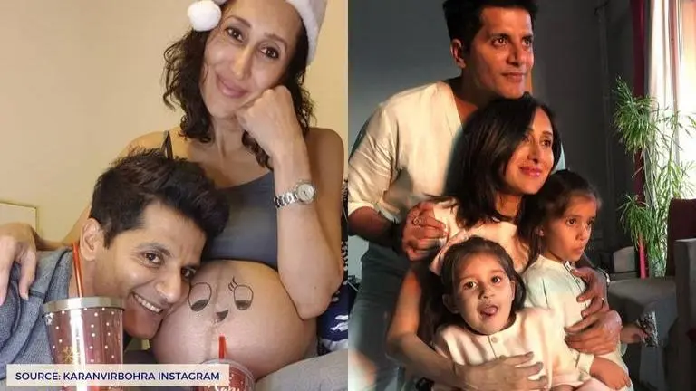 Karanvir Bohra and Teejay Sidhu welcome their third daughter; Watch karanvir bohra