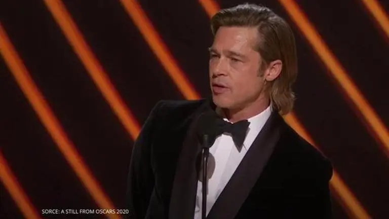 Brad Pitt likes being funny at Award functions & his acceptance speeches are a proof Brad Pitt