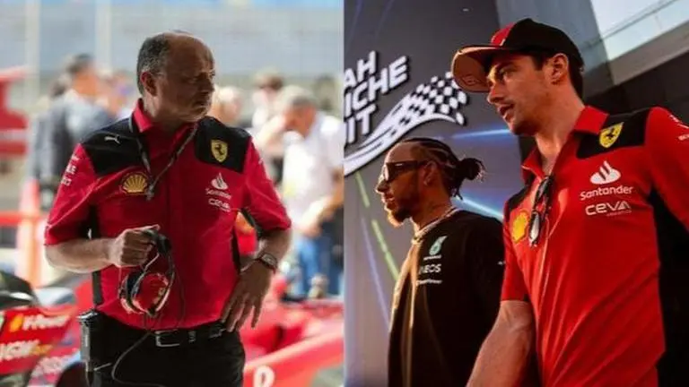 Ferrari, Lewis Hamilton, Charles Leclerc, F1