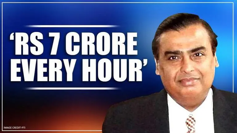 Mukesh Ambani 9th richest in world, makes Rs 7 crore every hour Mukesh Ambani