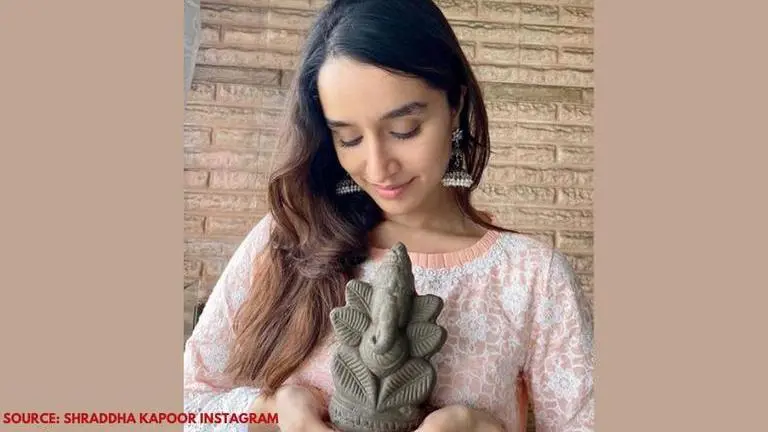 Shraddha Kapoor celebrates Ganesh Chaturthi with family, shares 'Ganpati Thaali' picture Shraddha Kapoor