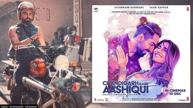 Ayushmann Khurrana shares unseen pic from 'Chandigarh Kare Aashiqui' as it releases online Ayushmann Khurrana