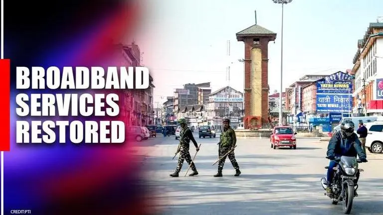 BSNL restores broadband Internet in Kashmir valley, 7 months after Art 370's scrapping BSNL