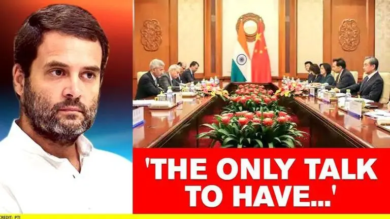 Rahul Gandhi downplays Jaishankar-Wang Yi meet, seeks focus only on 'status quo ante' Rahul Gandhi