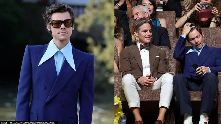 Harry Styles jokes he went Venice to spit on Chris Pine during Madison Square concert Harry Styles