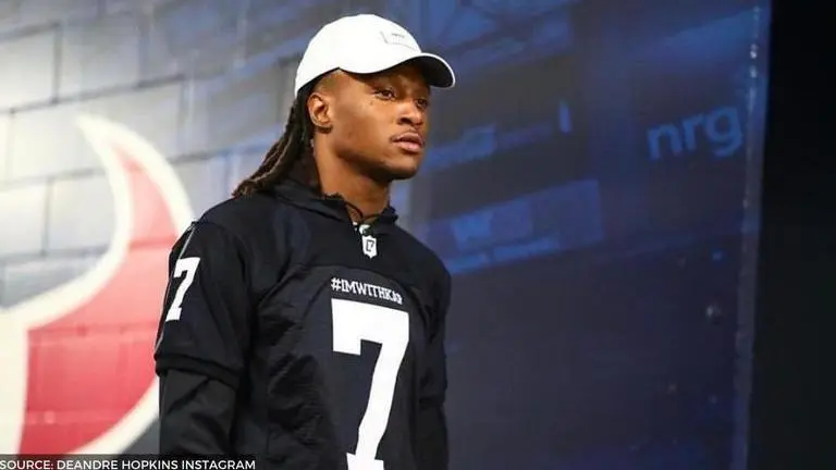 DeAndre Hopkins disrupts Trump Rally ahead SNF game vs Seahawks, angers fans online DeAndre Hopkins