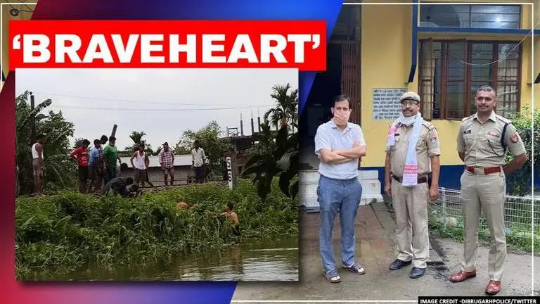Assam Police officer risks his life to save drowning boys, netizens call him 'true hero' Assam