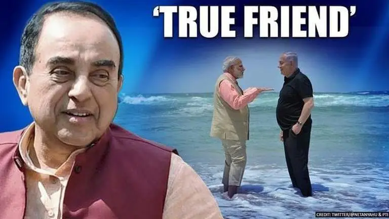 Dr Subramanian Swamy calls Israel India's 'true friend', after visit to the embassy Subramanian Swamy