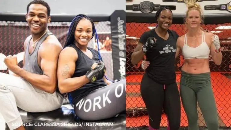 Jon Jones talks up Claressa Shields ahead of MMA debut, warns PFA opponents to get ready jon jones Claressa Shields