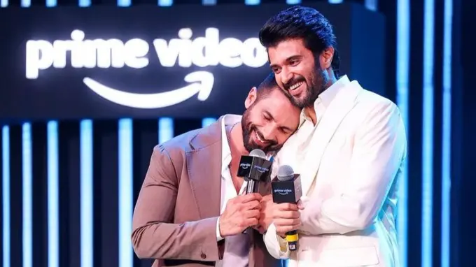 Shahid Kapoor and Vijay Devarakonda