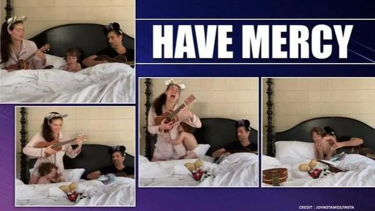 John Stamos paints perfect family picture, shares family sing-along amid quarantine;Watch John