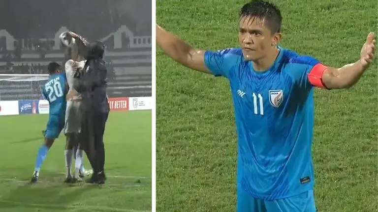 'Pakistan players came & pushed him': Mahesh Gawli accuses referee in Igor Stimac scuffle Igor Stimac