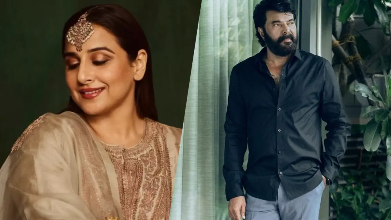 Vidya Balan Says No Hindi Film Star Would Be Able To Play A Gay Man Like Mammootty Did In Kaathal Vidya Balan, Mammootty