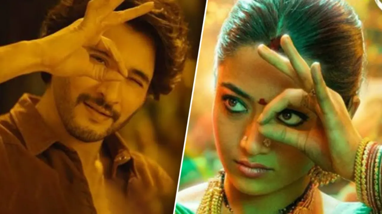 Netizens Compare Rashmika Mandanna's Pushpa 2 Poster To Mahesh Babu In Guntur Kaaram, Actress Reacts Mahesh Babu, Rashmika Mandanna