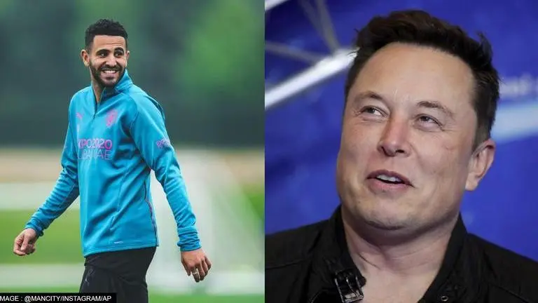 Man City's Riyad Mahrez makes hilarious plea to Elon Musk; 'Give me blue tick back' Riyad Mahrez