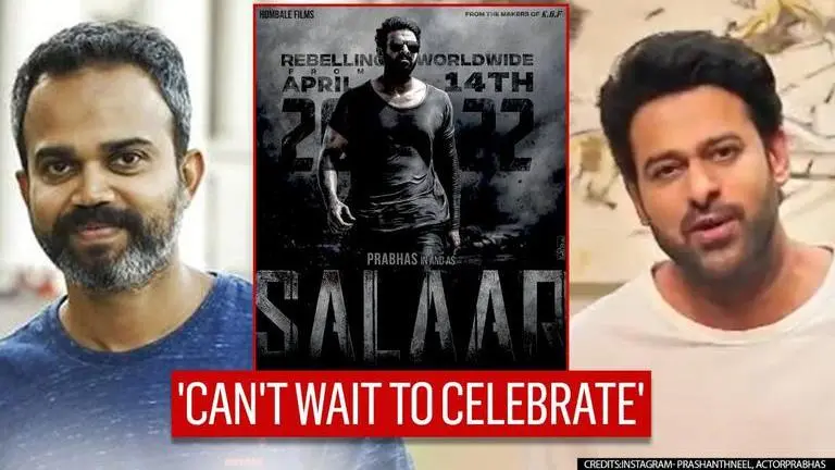 Prabhas starrer action saga 'Salaar's' release date revealed, frenzy fans say 'can't wait'
