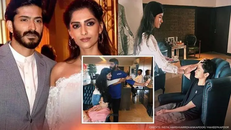 Raksha Bandhan: Sonam Kapoor pens note for siblings, Shanaya ties rakhi to Arjun & Jahan Raksha Bandhan:Sonam Kapoor pens note for siblings, Shanaya ties rakhi to Arjun & Jahan