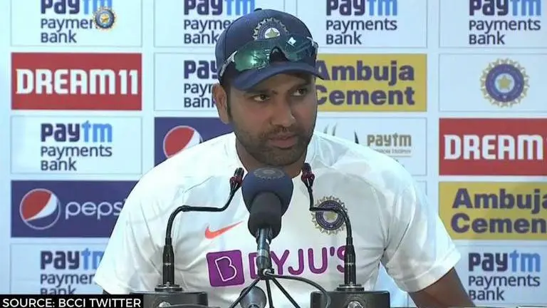 Rohit Sharma takes dig at 'Experts' for pitch complaints, Michael Vaughan likes video Rohit Sharma